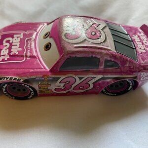 Disney Pixar Cars Pink TANK COAT #36 Diecast Vehicle with Rubber Tires